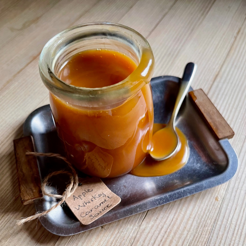 Apple Whiskey Caramel Sauce